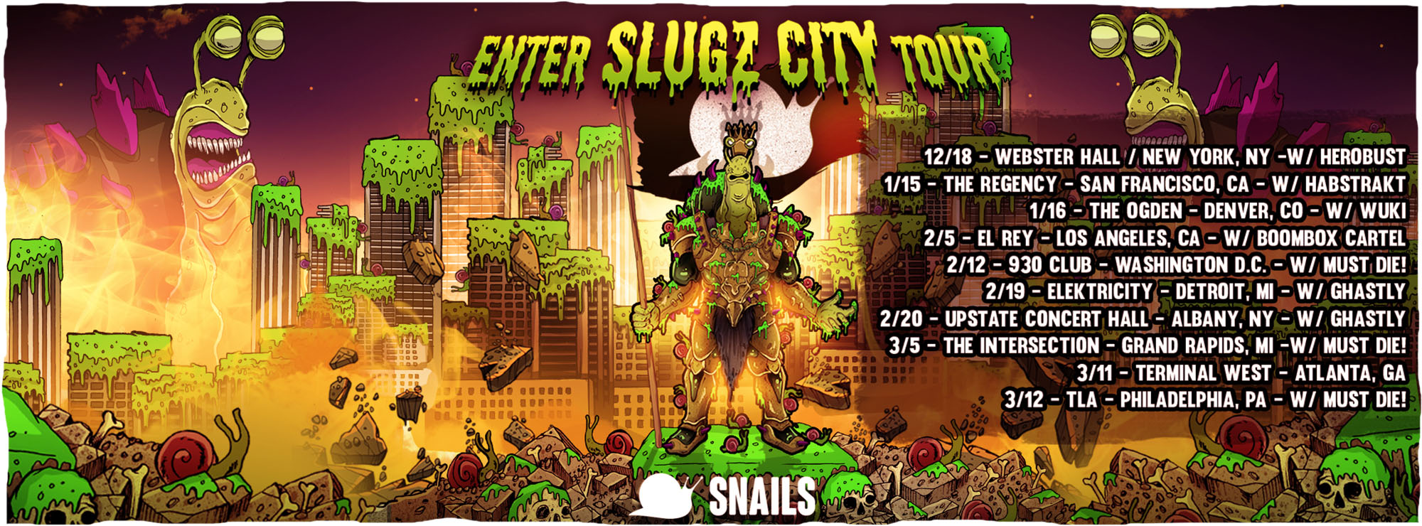 Snails Releases New Mix, Announces New 2016 Tour