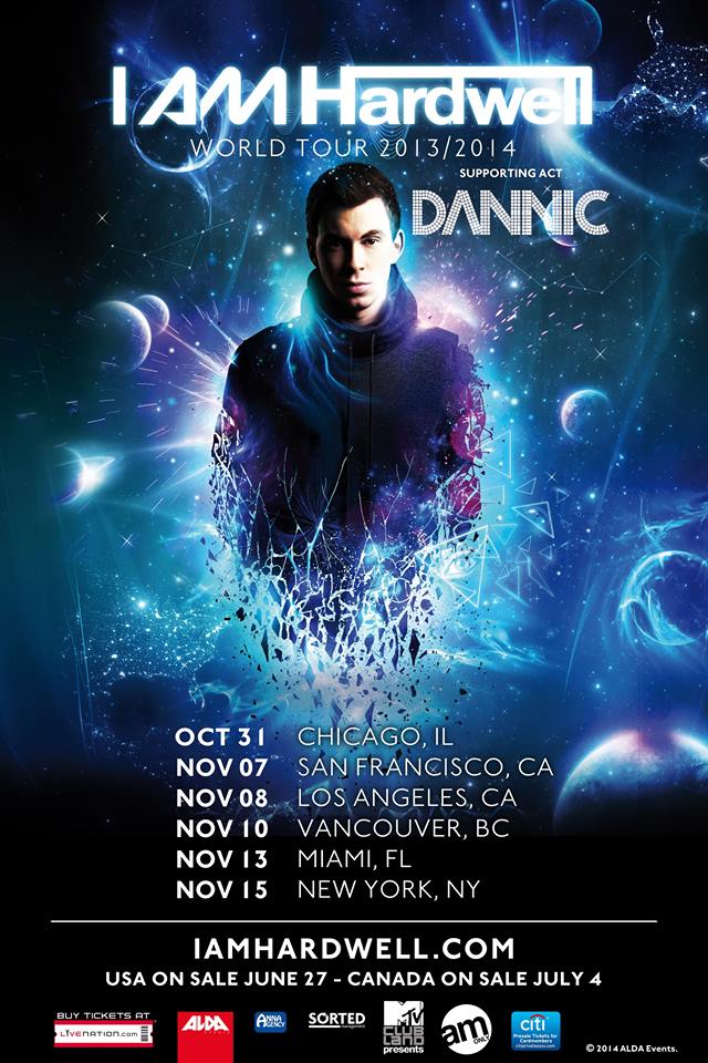 [BREAKING] I Am Hardwell North American Tour Dates Announced + Pre-Sale