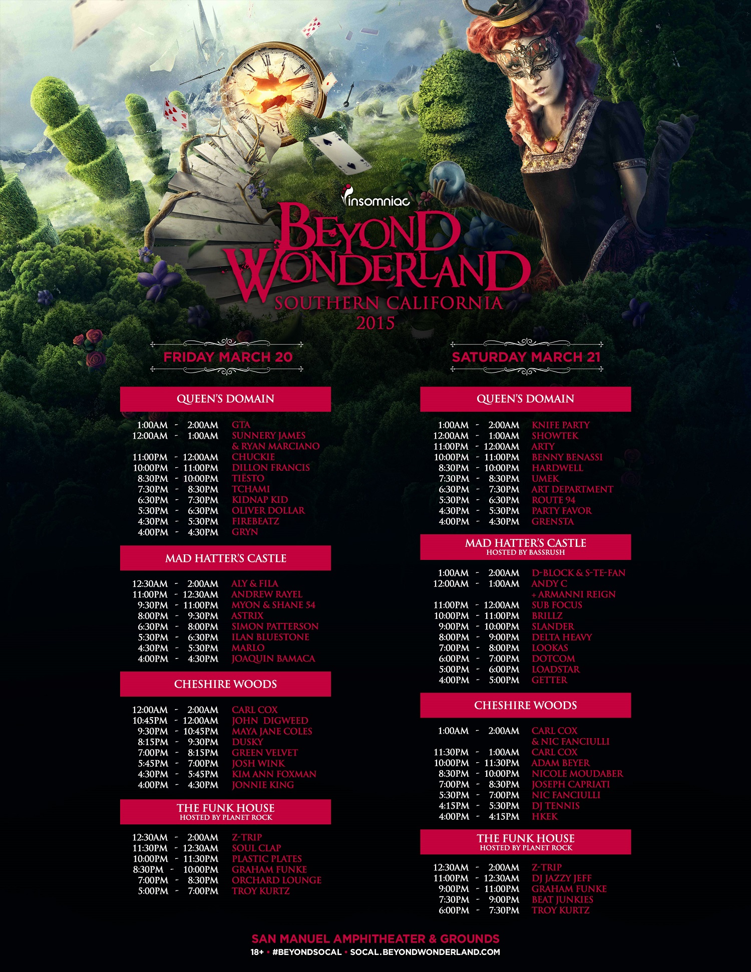 2021 beyond wonderland socal lineup