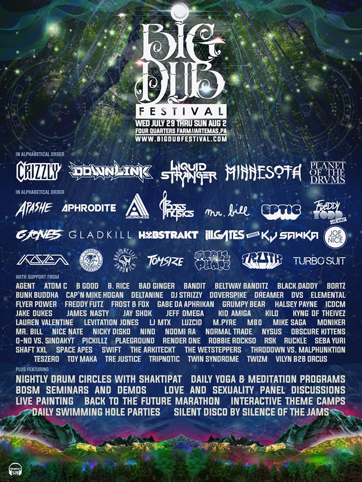 Big Dub Festival 2025 Poster Image
