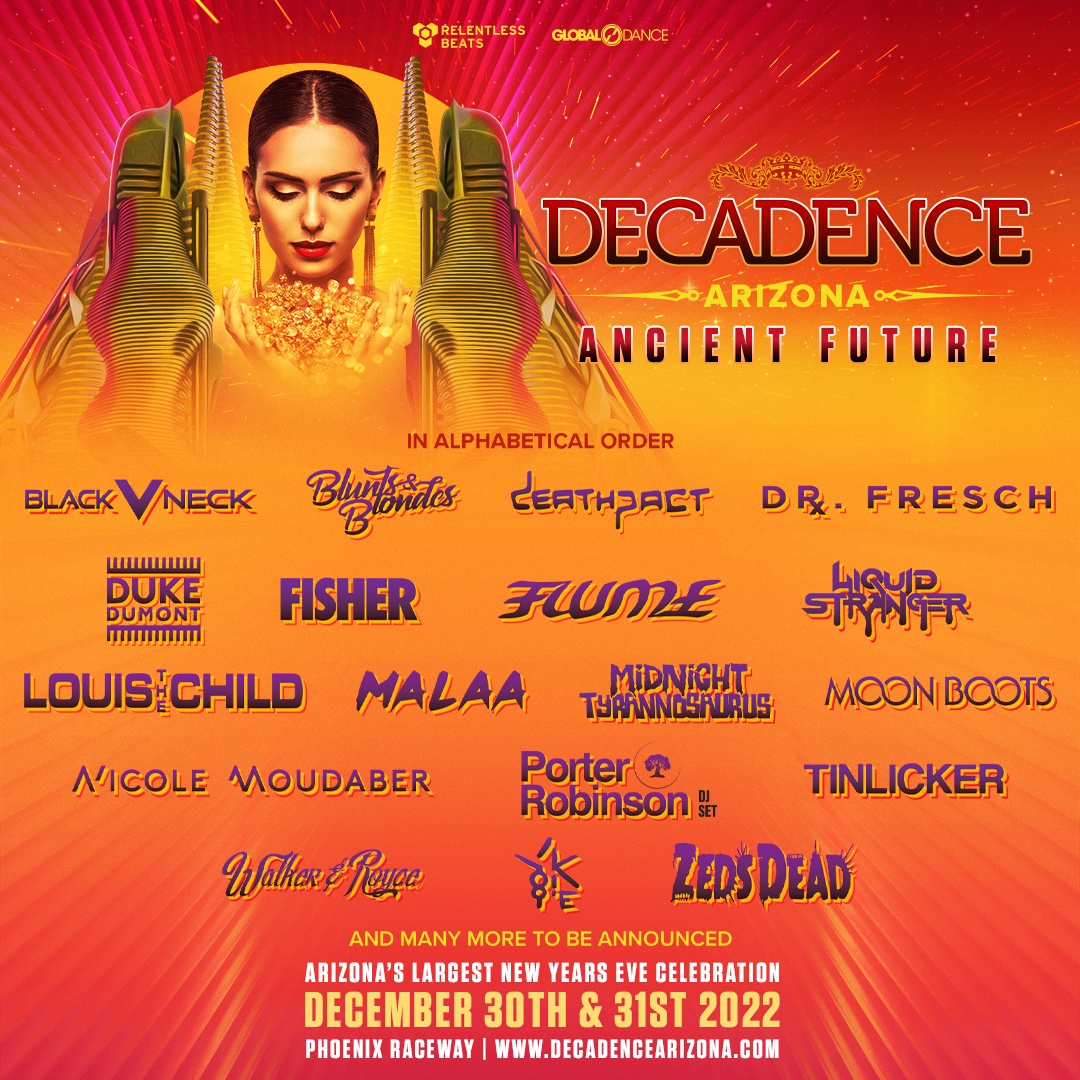 Decadence Arizona Unveils 2022 Phase Two Lineup