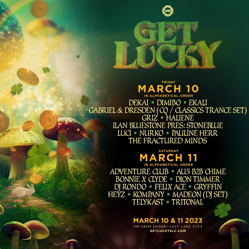 get lucky daily lineup 2023