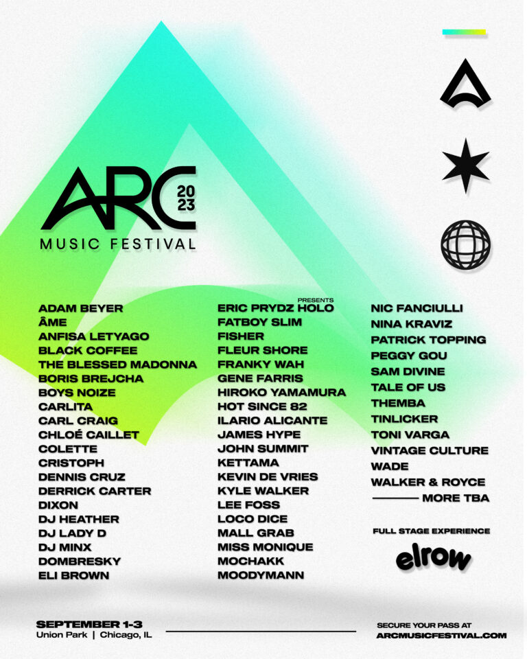 arc festival lineup 2023