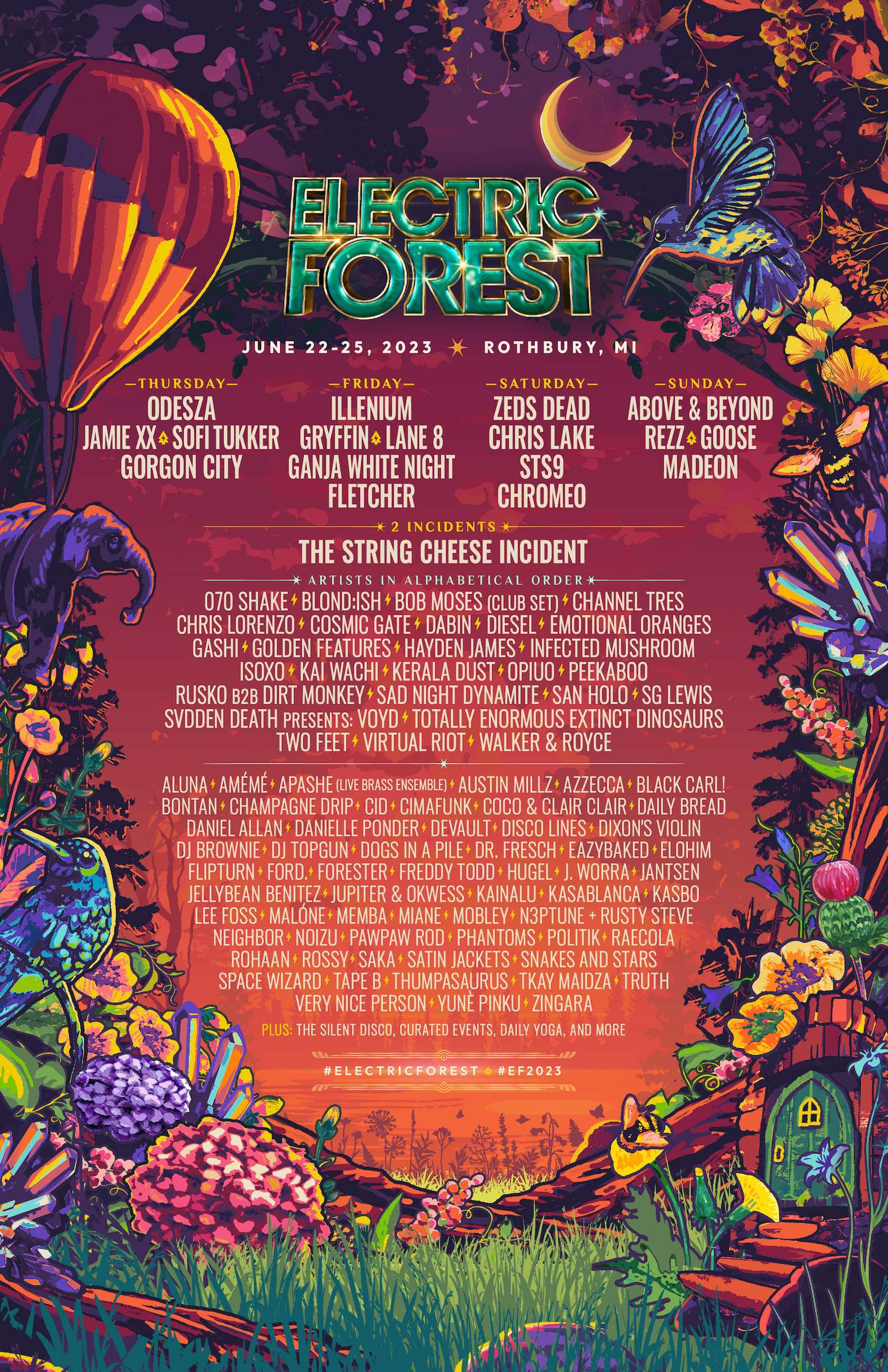 electric forest 2023