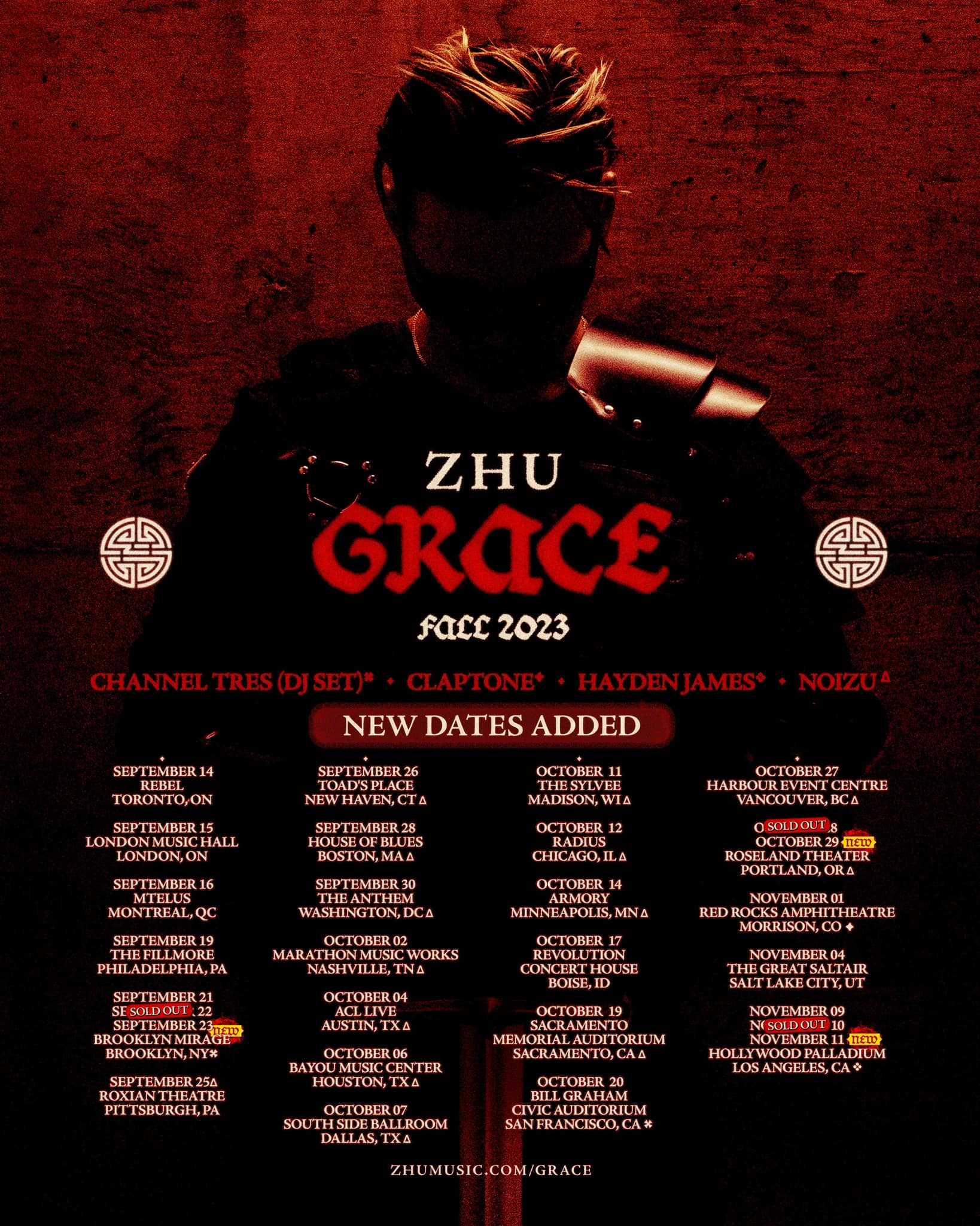 zhu grace tour