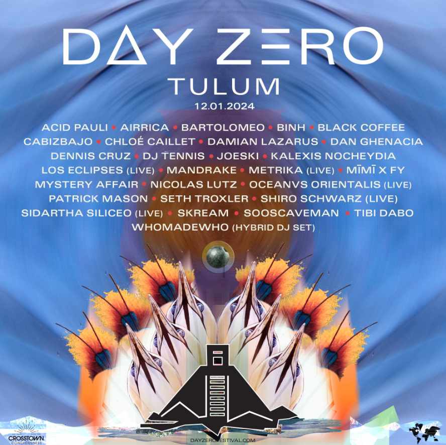 day zero tulum lineup 2024