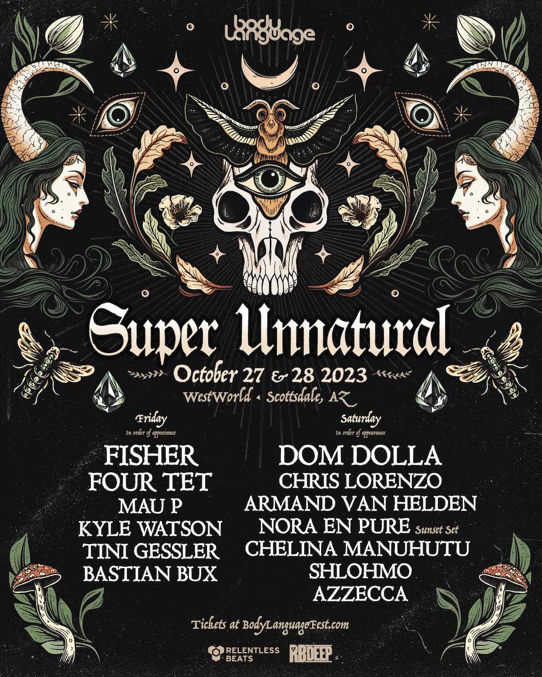 super unnatural lineup 2023