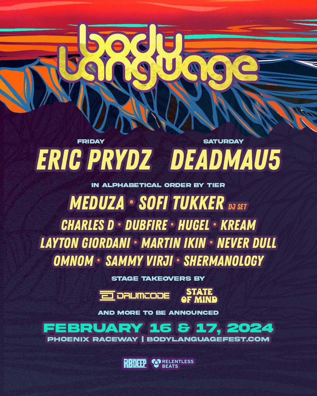 body language 2024 lineup