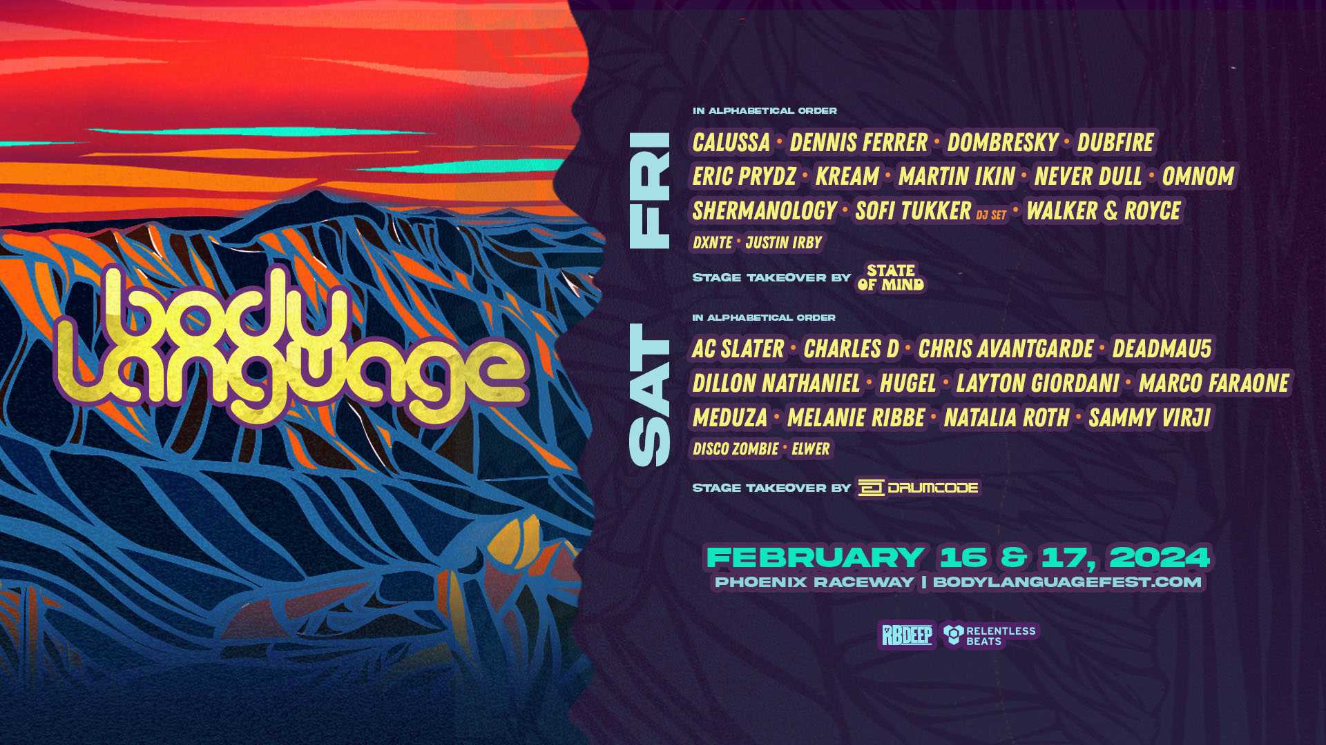 body language lineup 2024