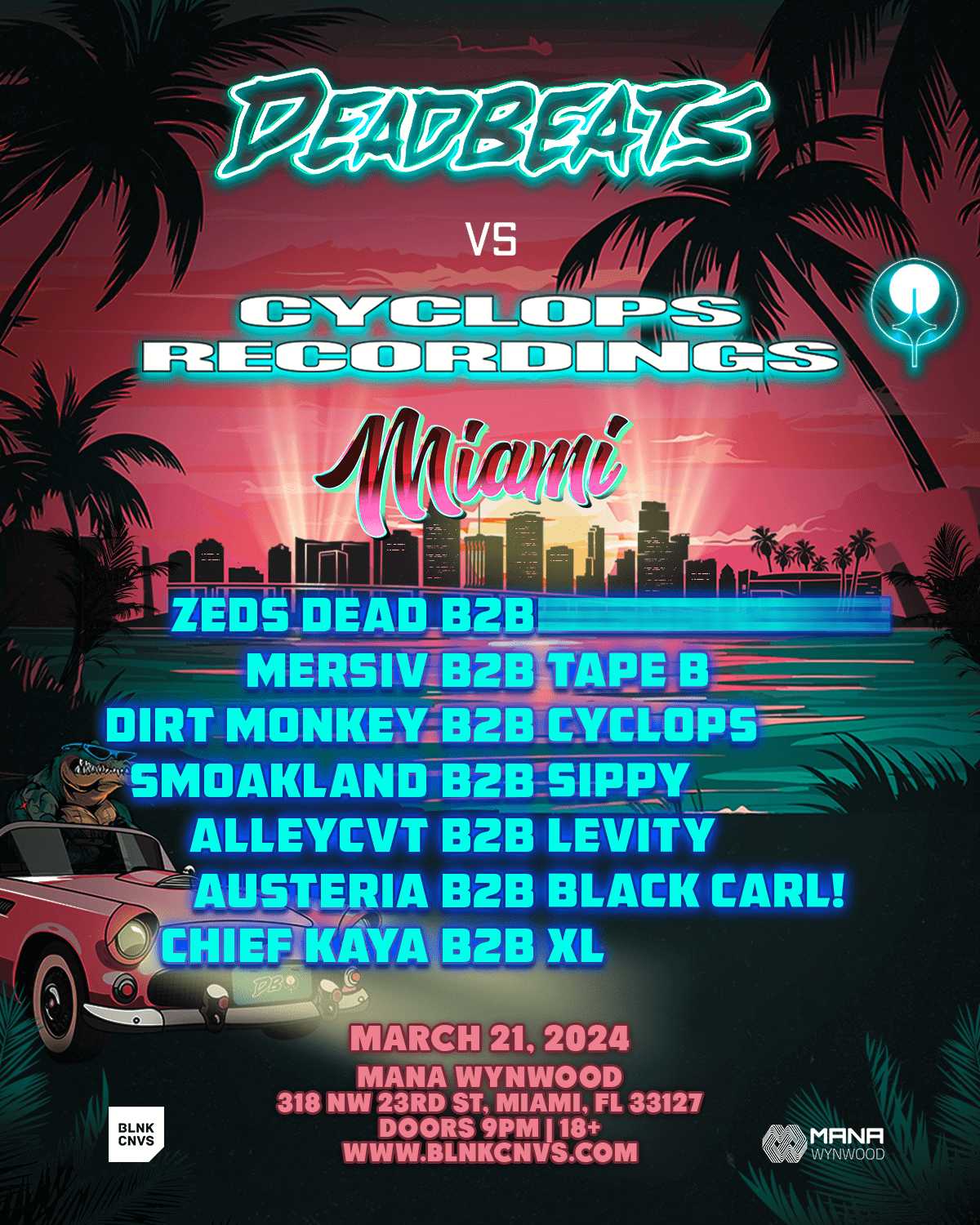 deadbeats cyclops miami 2024