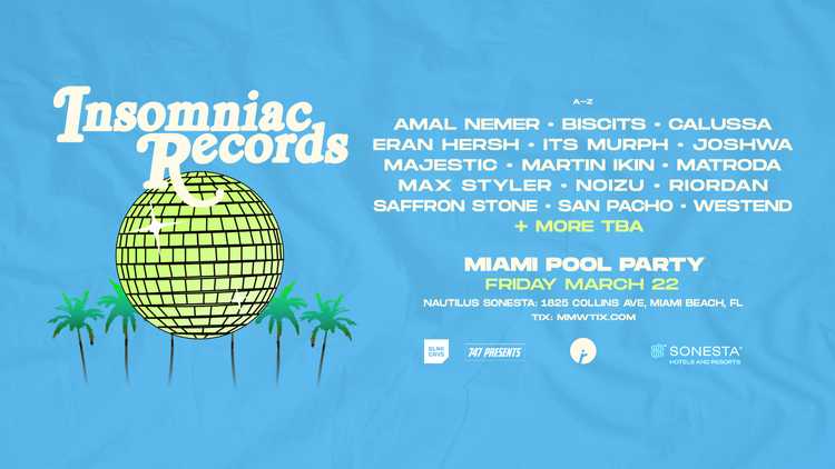 insomniac records miami music week 2024