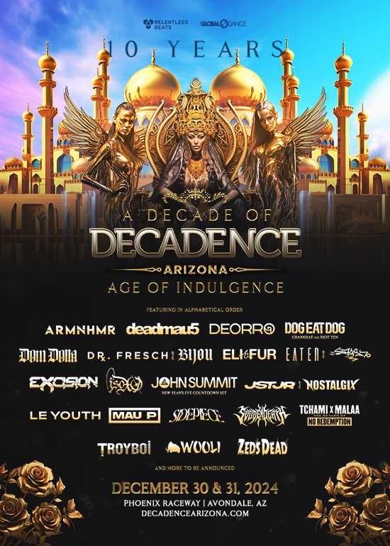 decadence az phase 2 lineup